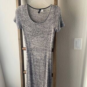 divided - Grey Midi Dress size small